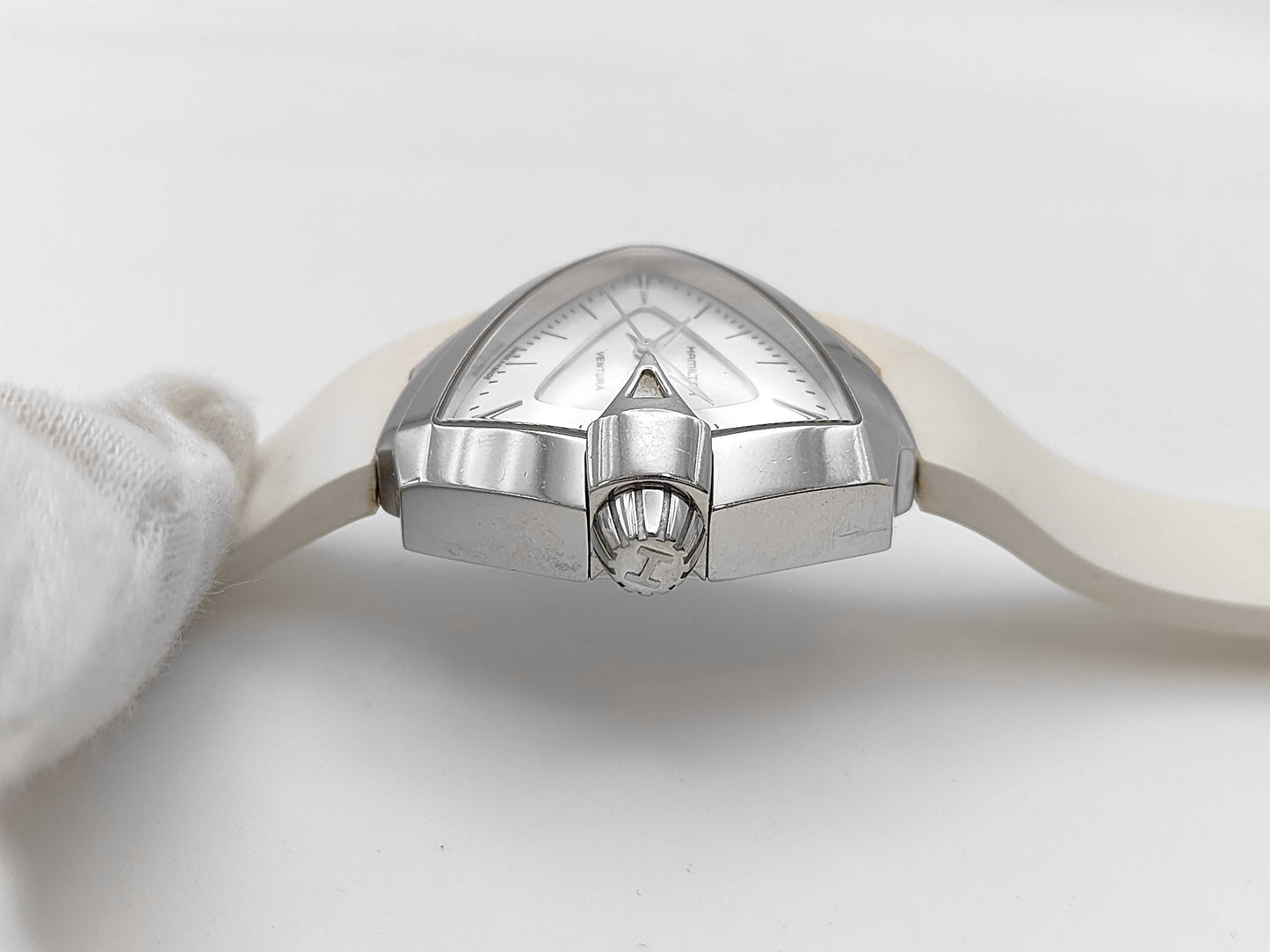 HAMILTON H242511 Quartz Men's Watch with Partial Shell Dial