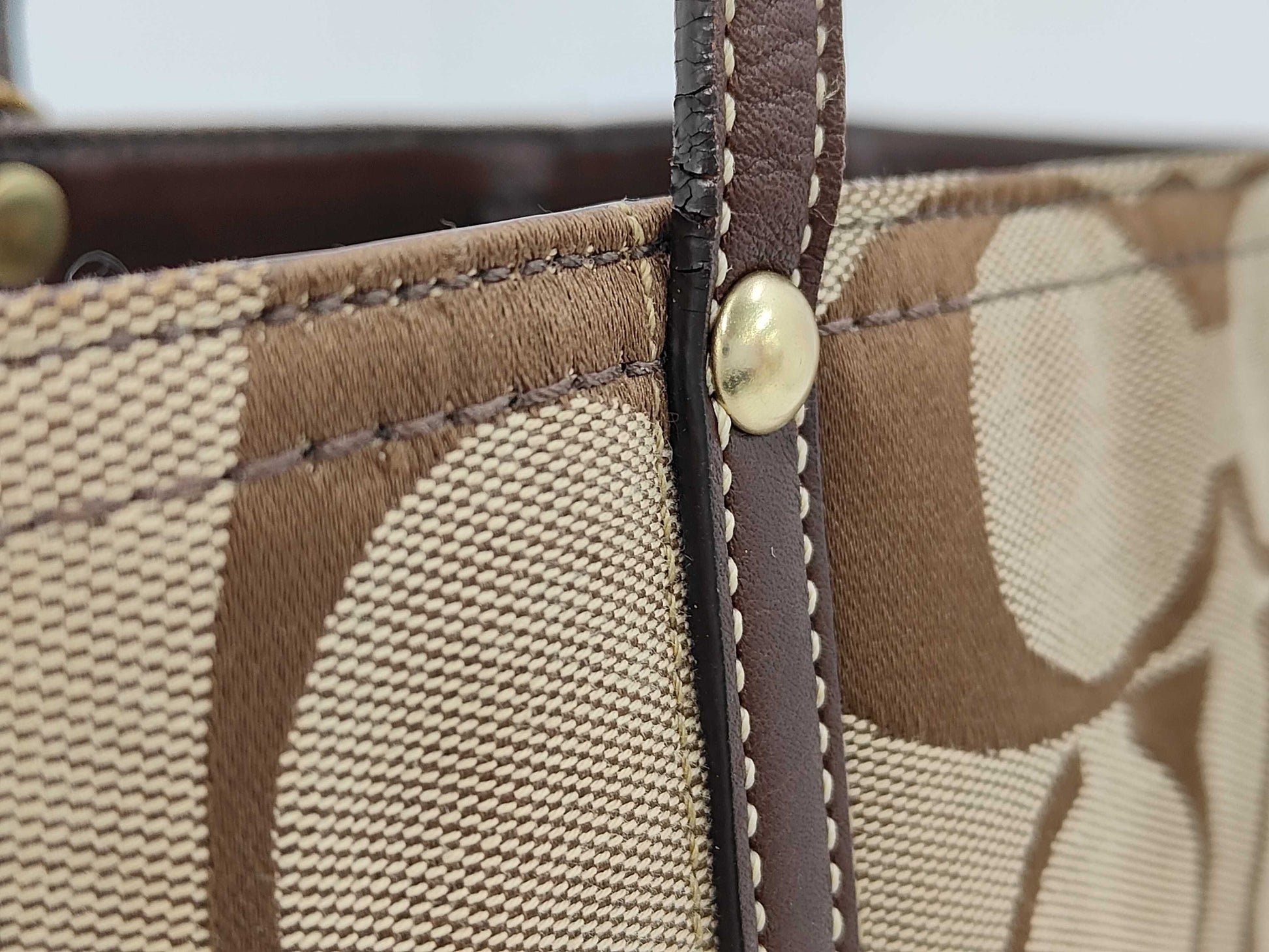 COACH tote bag handbag