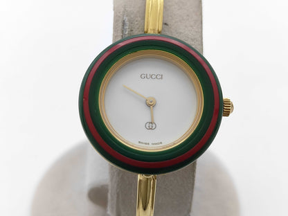 GUCCI Change Bezel 1100-L 0346116 Quartz Women's Watch