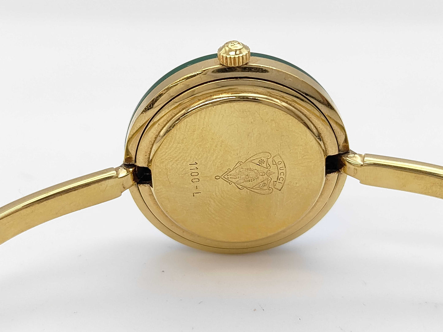 GUCCI Change Bezel 1100-L 0387314 Quartz Unmoving Women's Watch