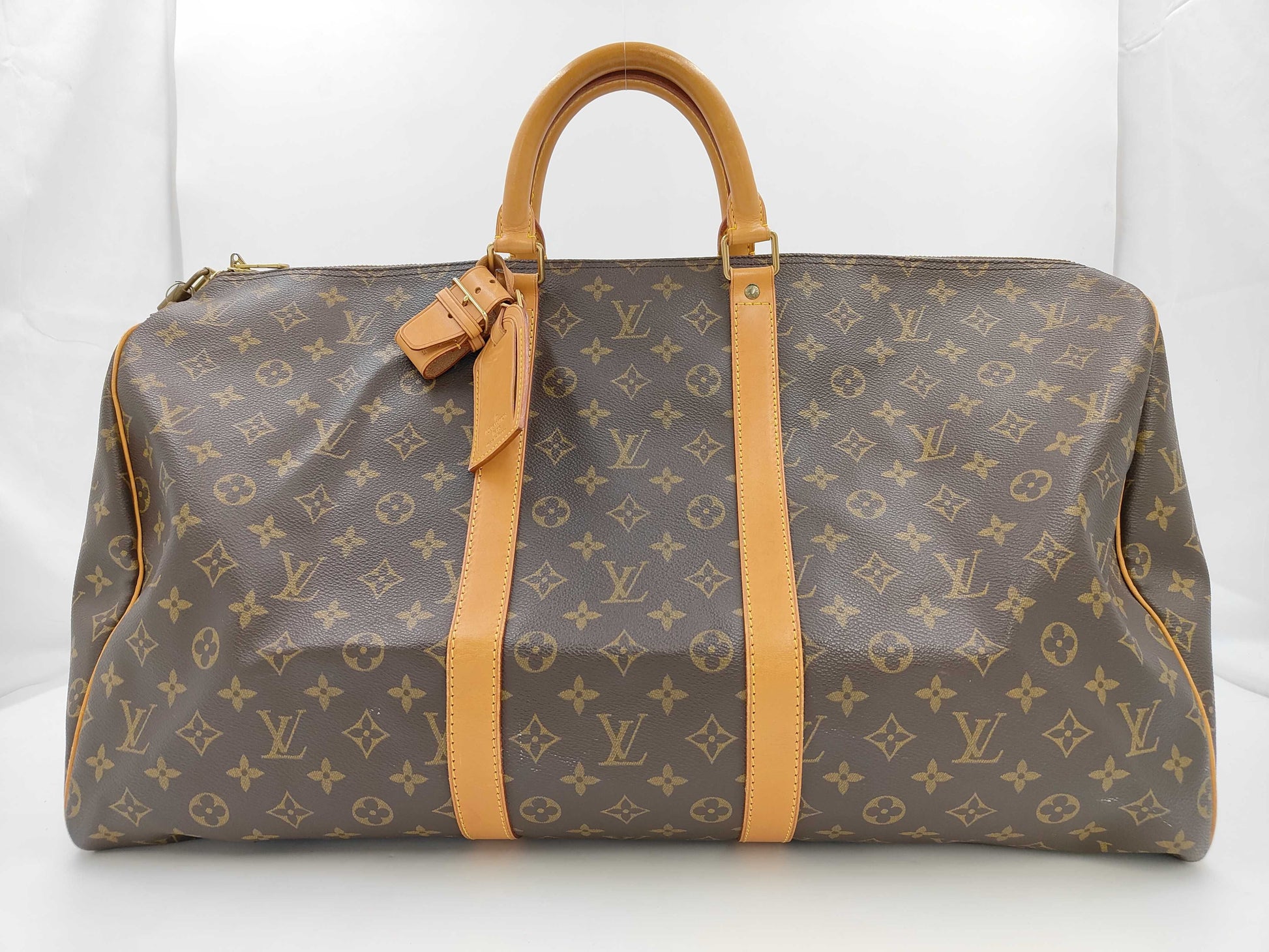 LOUIS VUITTON Louis Vuitton Keepall 55 Boston Bag