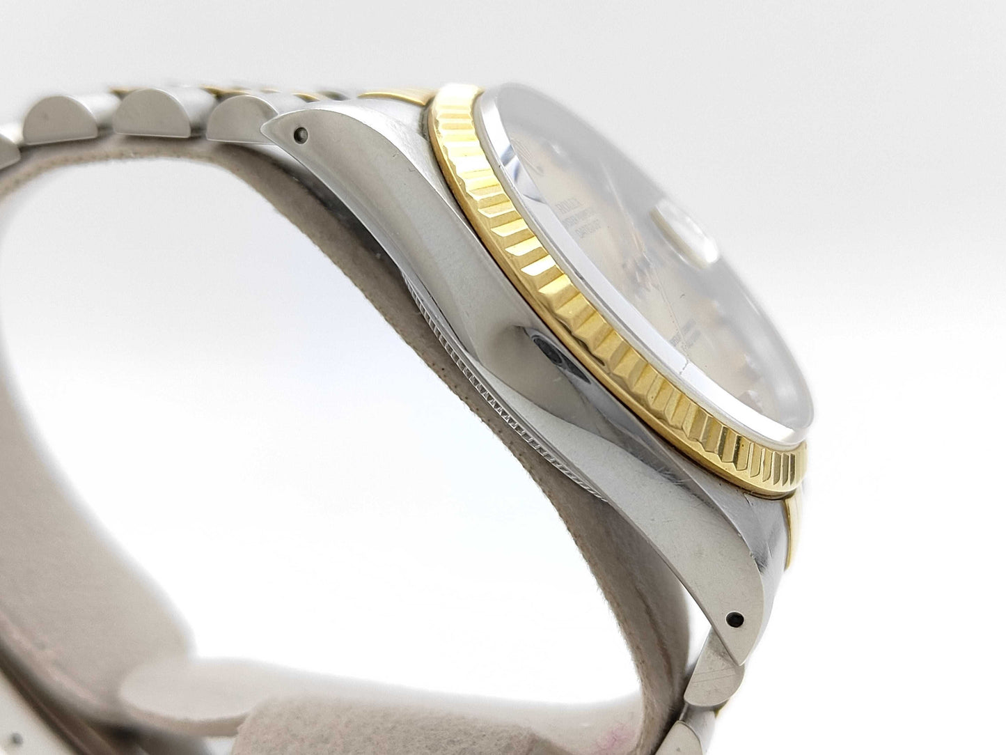 ROLEX 16233G E203604 Champagne Dial Jubilee Bracelet Boys' Watch