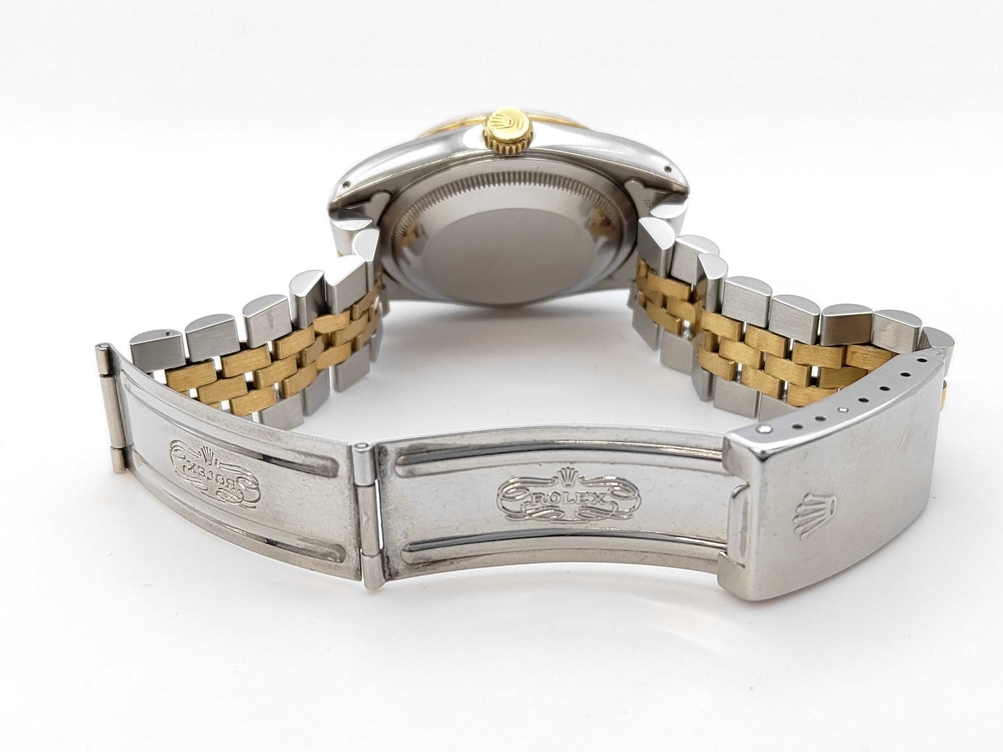 ROLEX 16233G E203604 Champagne Dial Jubilee Bracelet Boys' Watch