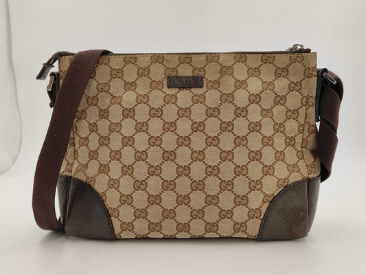 GUCCI GG Canvas 114273 Shoulder Bag