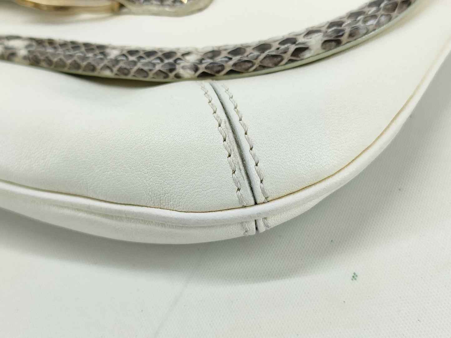 JIMMY CHOO Python Clutch Bag