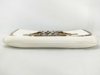 JIMMY CHOO Python Clutch Bag