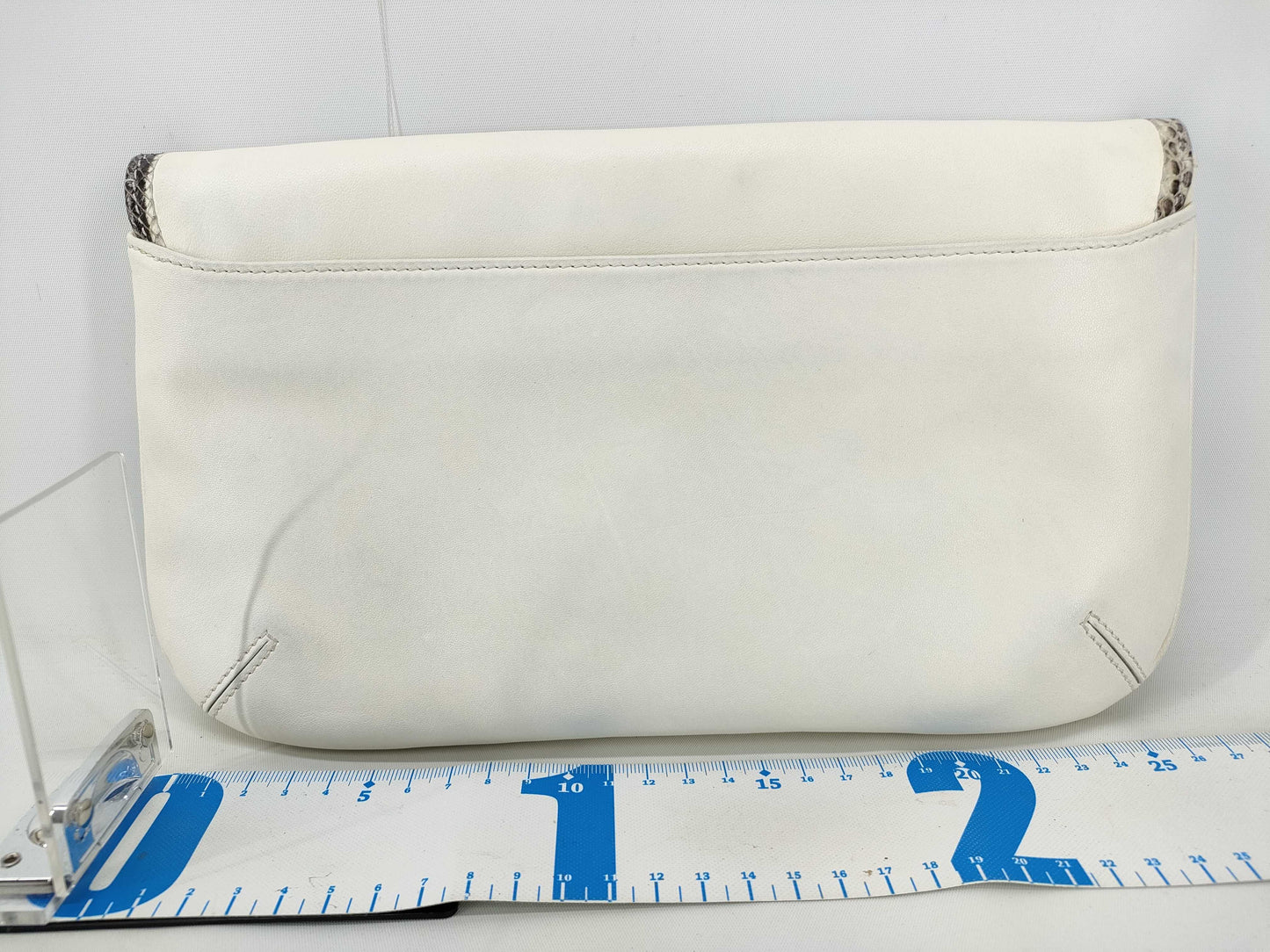 JIMMY CHOO Python Clutch Bag