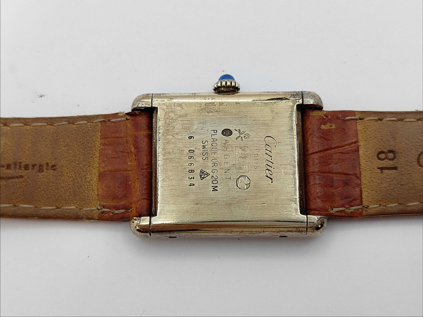 Cartier Must Tank 1615066834 Quartz Women's Watch