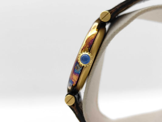 Cartier Must Vendome SM 590004057197 Quartz Black Letter Women's Watch