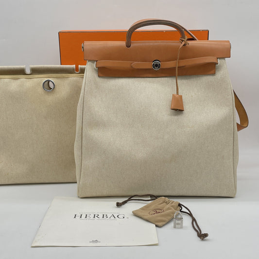 HERMES Air Bag MM □D Handbag