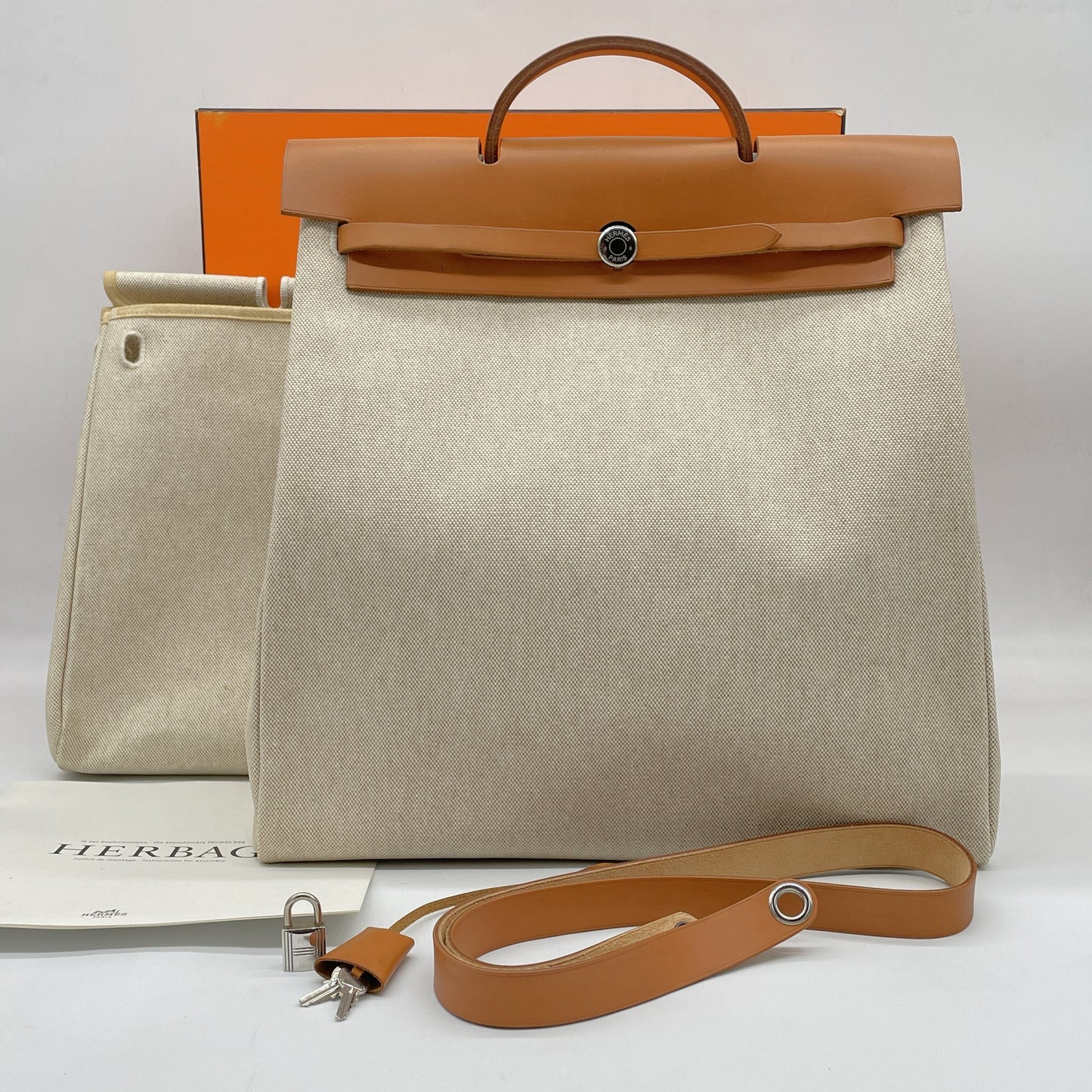 HERMES Airbag MM □D Handbag