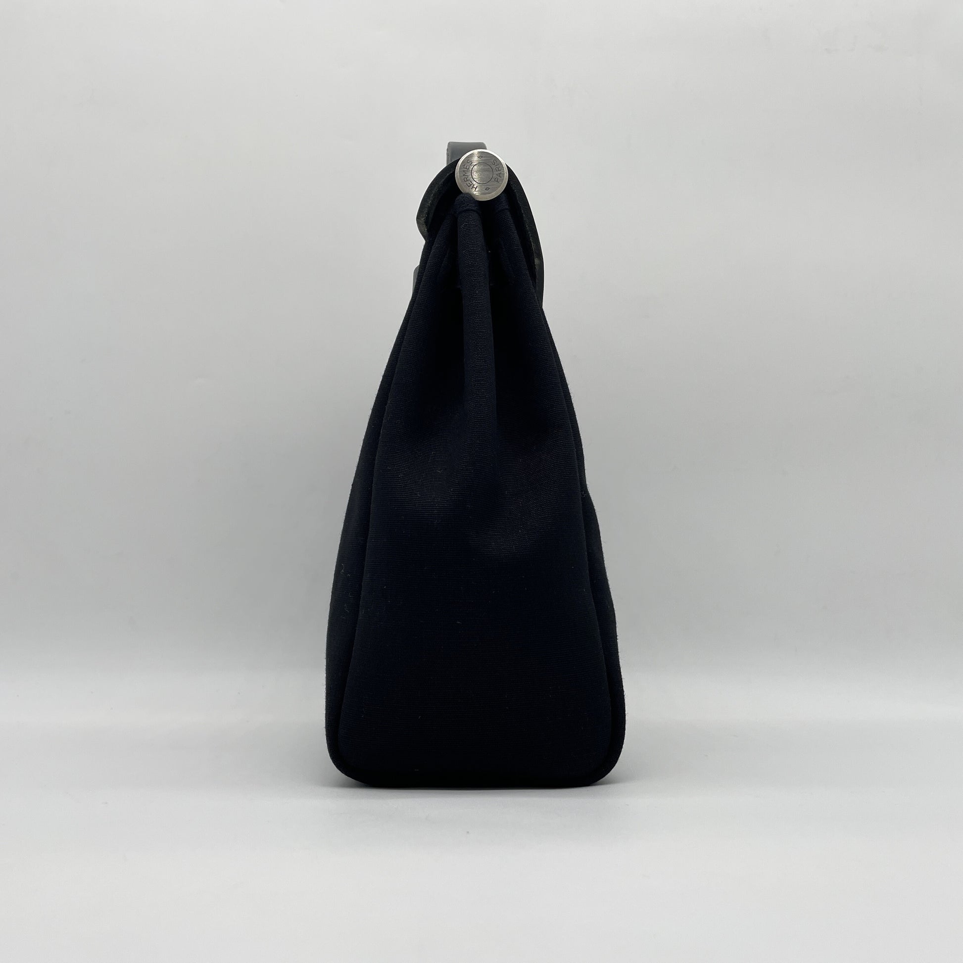 HERMES Airbag PM Noir □G Handbag