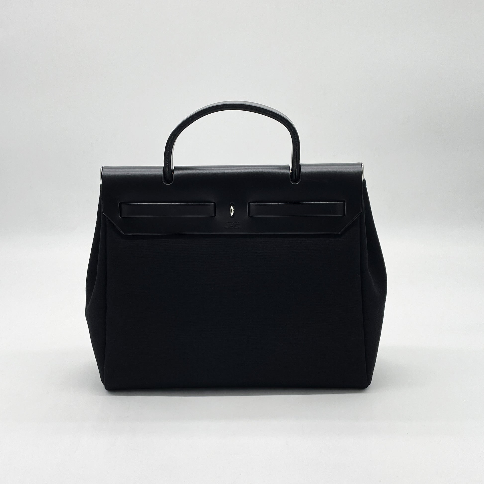 HERMES Airbag PM Noir □G Handbag