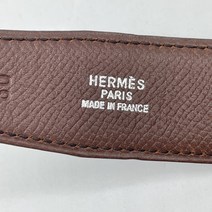 HERMES Rectangular Buckle Belt □B/Size 60 Belt