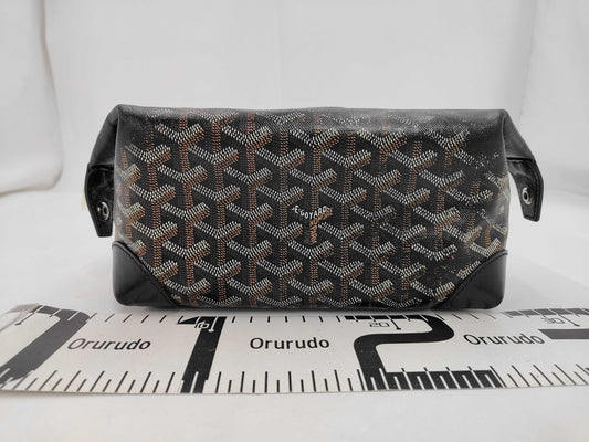 GOYARD Bowling Bag 25 Black Pouch