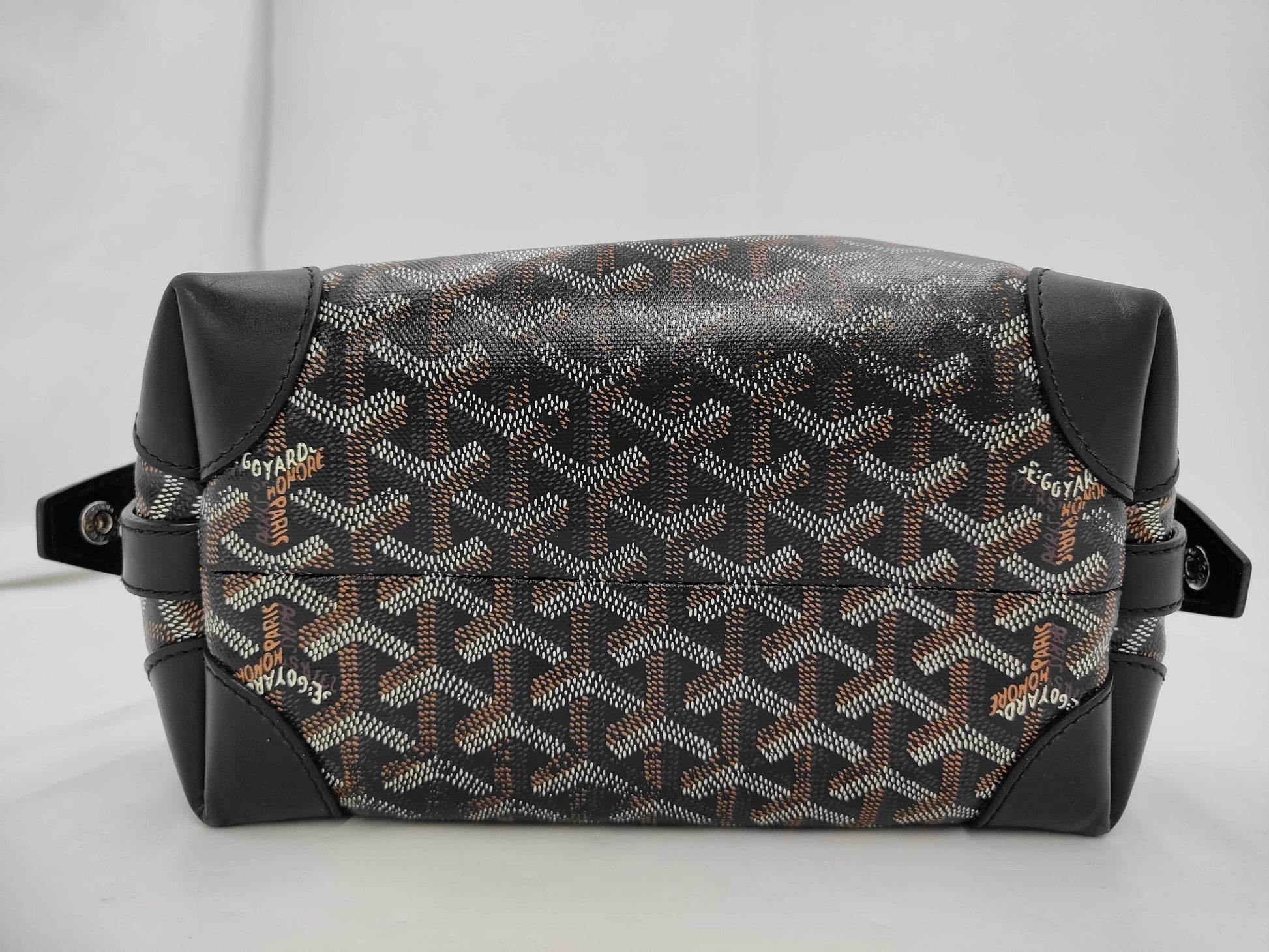 GOYARD Bowling Bag 25 Black Pouch
