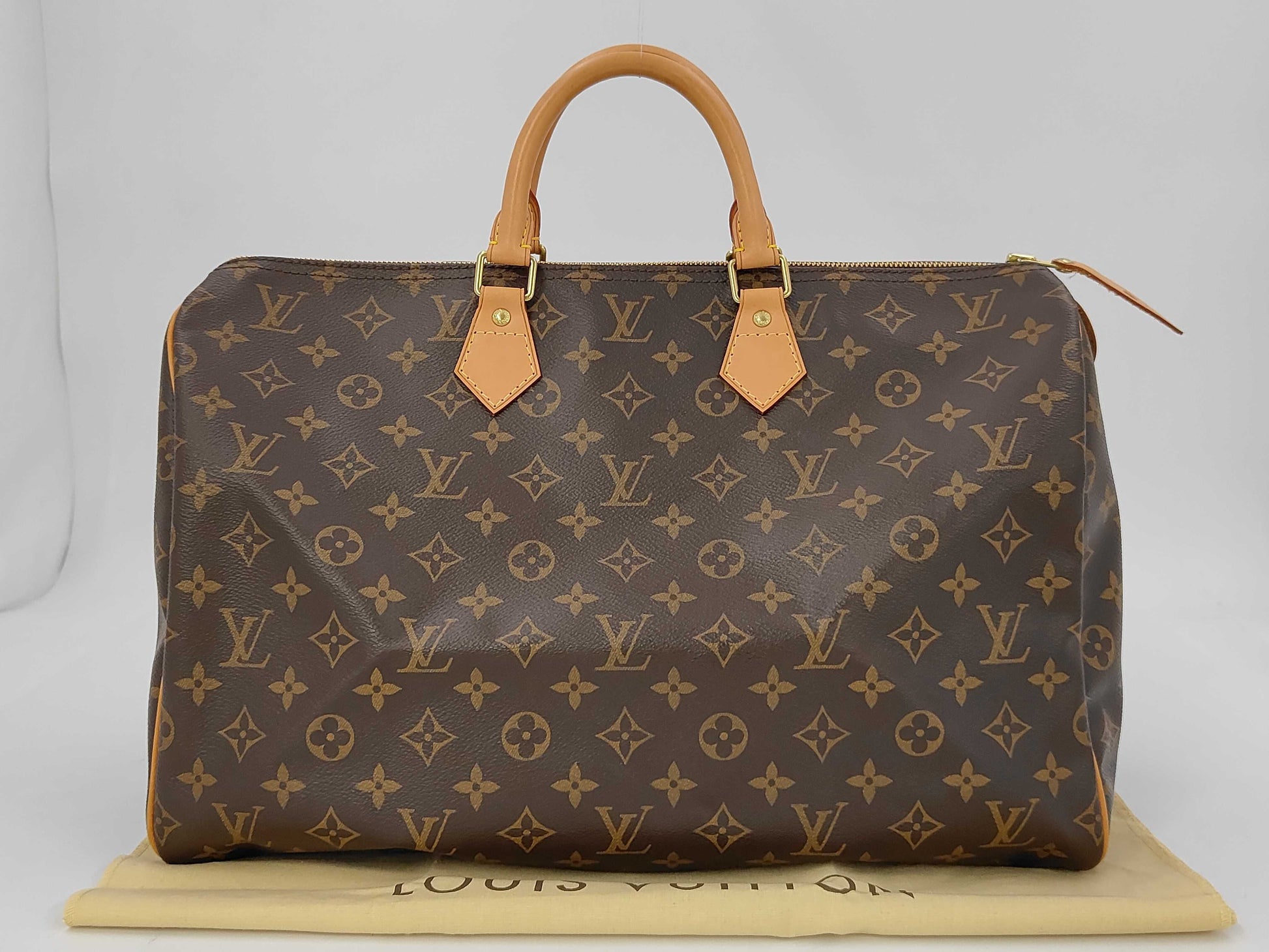 LOUIS VUITTON Speedy 40 Monobank Handbag