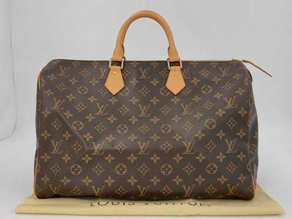 LOUIS VUITTON Speedy 40 Monobank Handbag