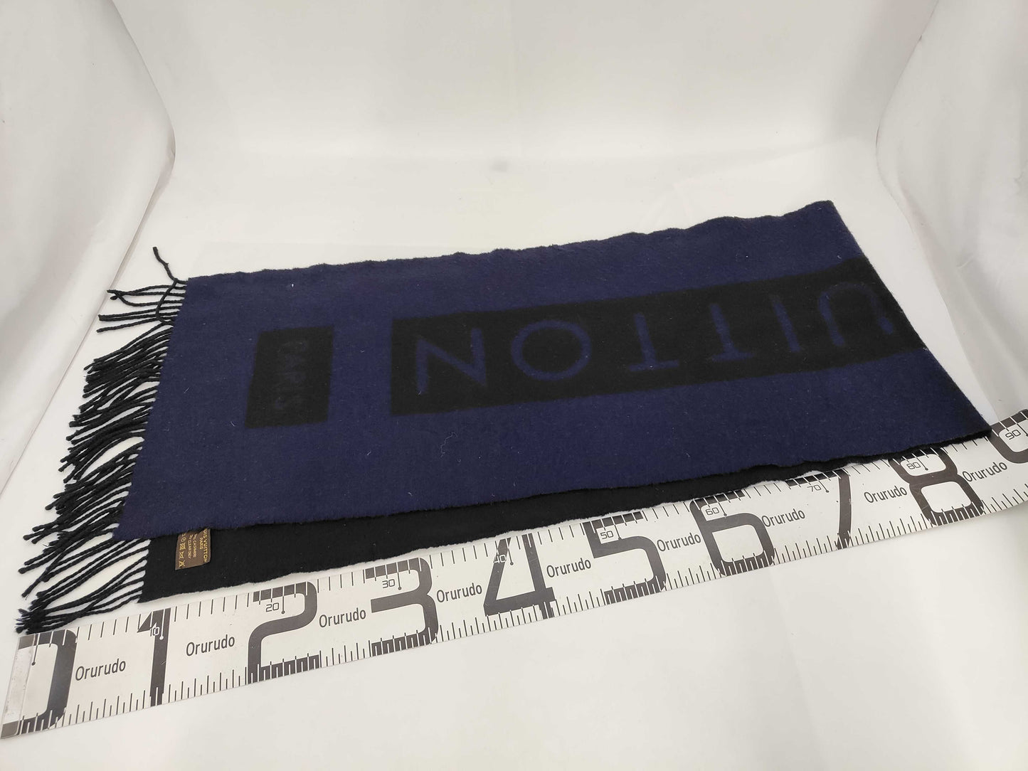 LOUIS VUITTON LOUIS VUITTON Louis Vuitton Cashmere Stole Echarpe Baroda M71295 Scarf