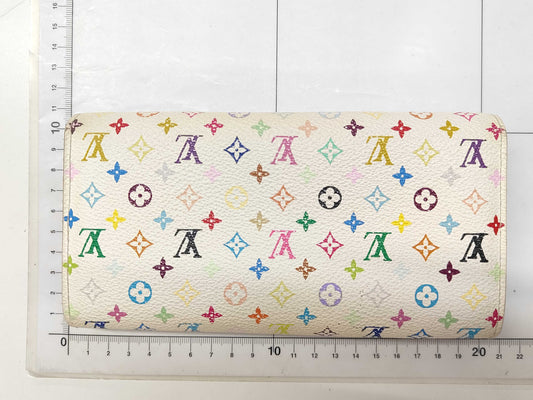LOUIS VUITTON Louis Vuitton Monogram Multicolore Long Wallet Portefeuille Sarah M13397/TH0016 Wallet