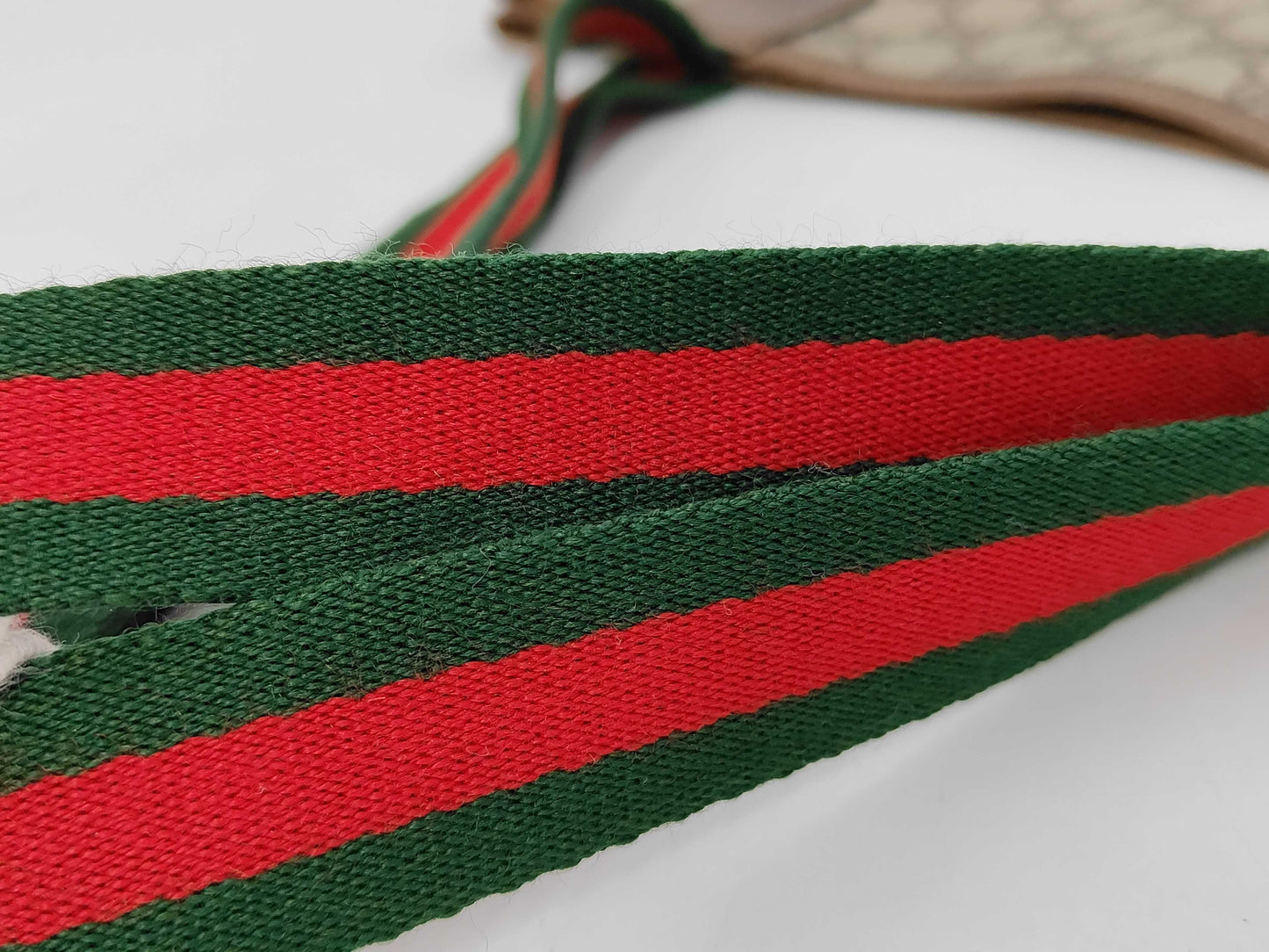 GUCCI GUCCI Gucci Tote Bag Old Gucci GG Supreme Sherry Line Tote Bag