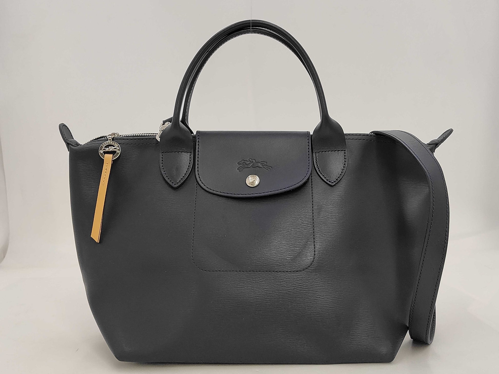 LONG CHAMP Longchamp Tote Bag Leather Tote Bag