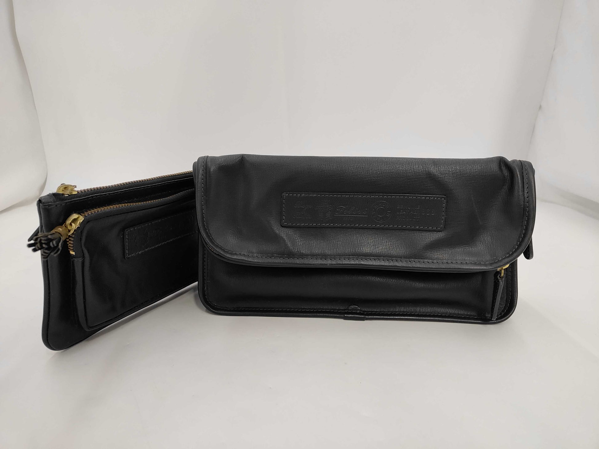 Felisi Felisi Leather Clutch Bag Set of 2, Excellent Condition