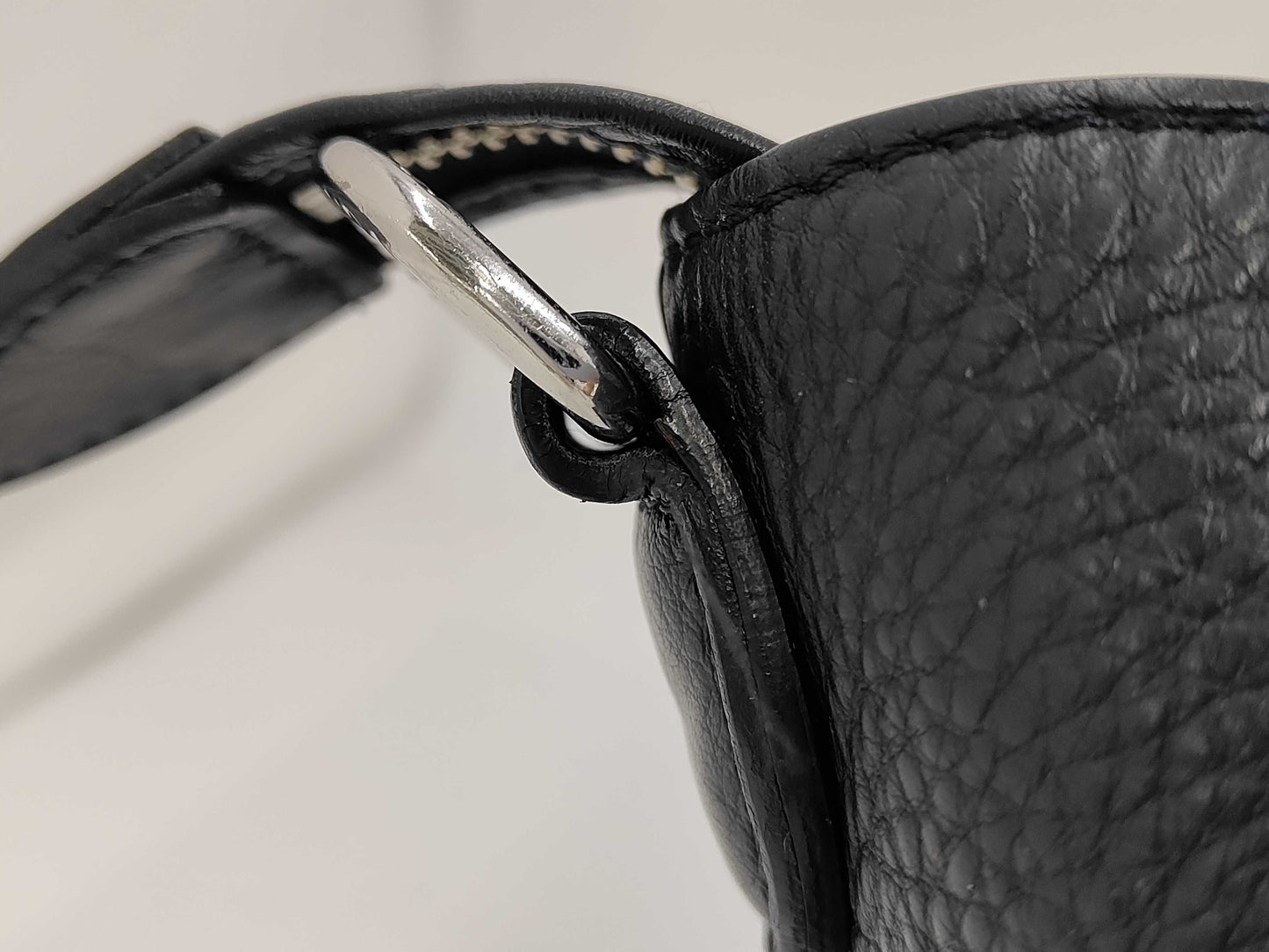 PELLE MORBIDA 2-way Tote Bag Navy Tote Bag