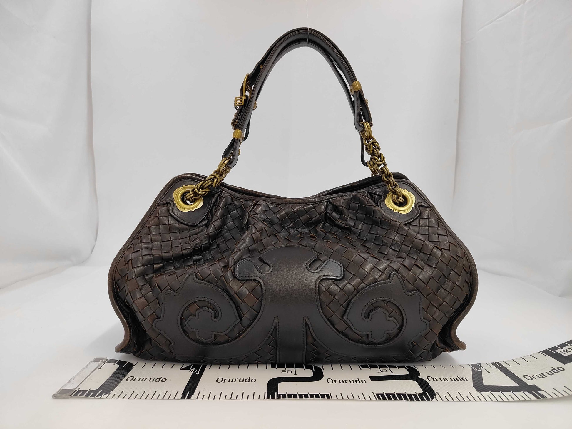 BOTTEGA VENETA BOTTEGA VENETA Bottega Veneta Intrecciato Chain Shoulder Bag