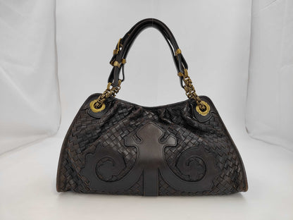BOTTEGA VENETA BOTTEGA VENETA Bottega Veneta Intrecciato Chain Shoulder Bag