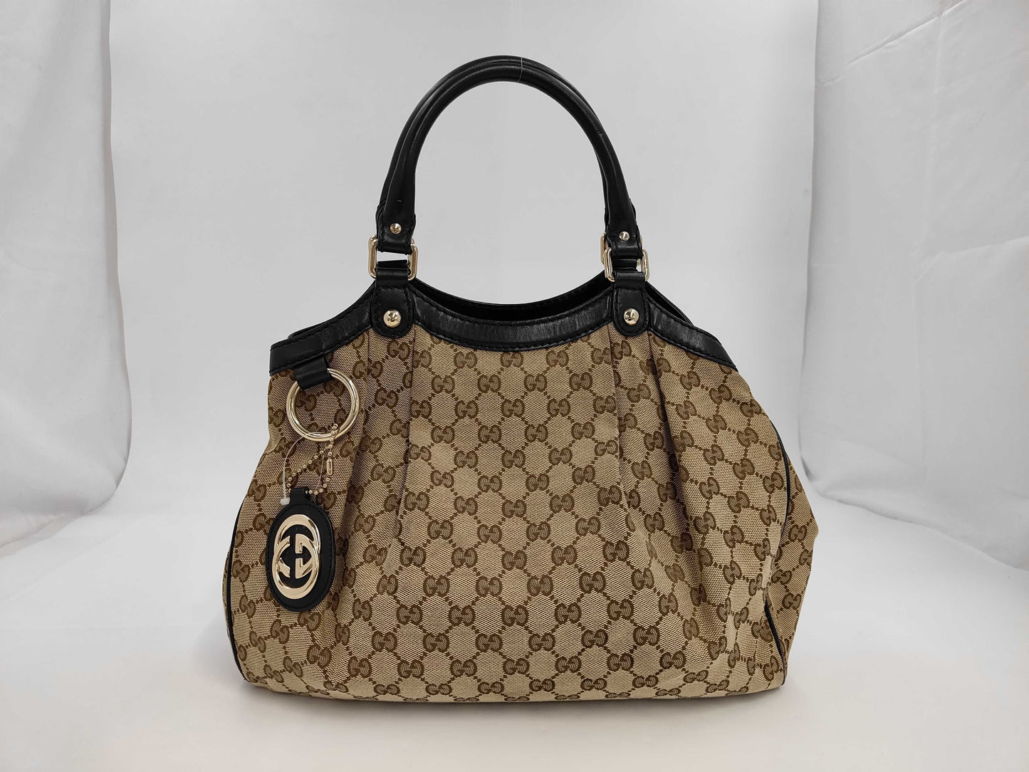 GUCCI GG Canvas Handbag Bag