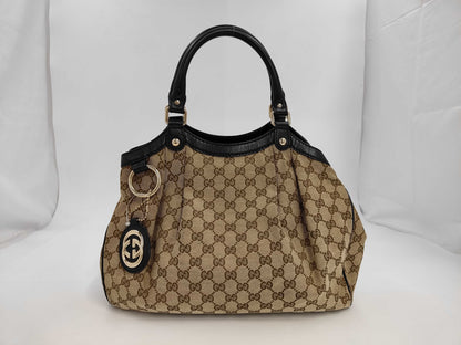 GUCCI GG Canvas Handbag Bag