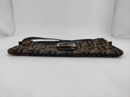 FENDI Zucca Mamma Bucket Shoulder Bag