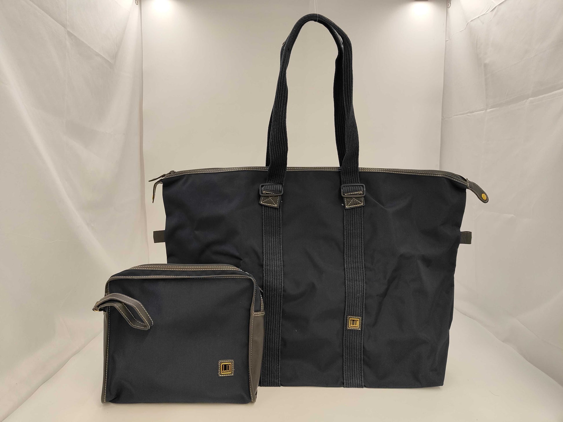 Dunhill Boston bag and clutch bag set bag