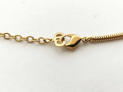 Dior Dior Dior Necklace Gold Pearl Necklace