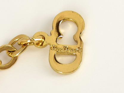 Dior Dior Dior Necklace Gold Necklace