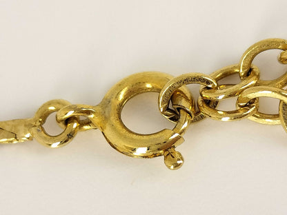 Dior Dior Dior Necklace Gold Logo Necklace