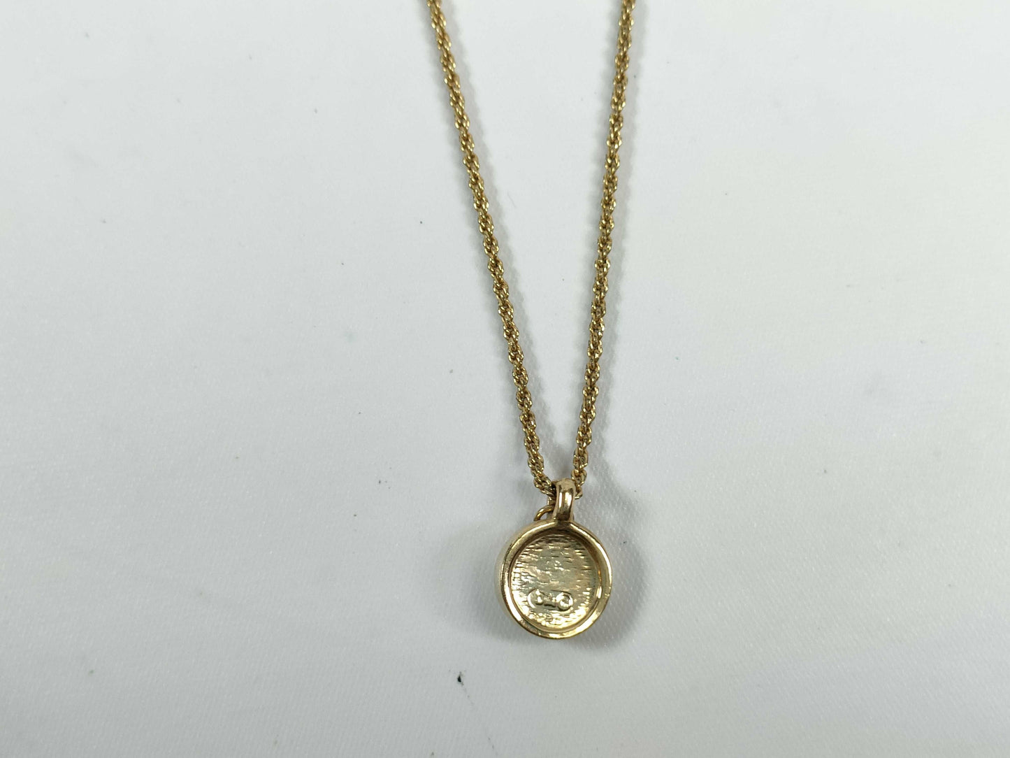 Dior Gold Stone Necklace