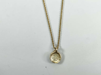 Dior Gold Stone Necklace