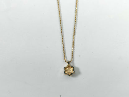 Dior Gold Stone Necklace