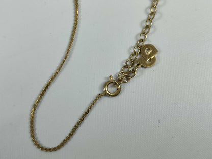 Dior Gold Stone Necklace