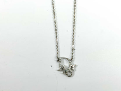 Dior Silver Logo Necklace