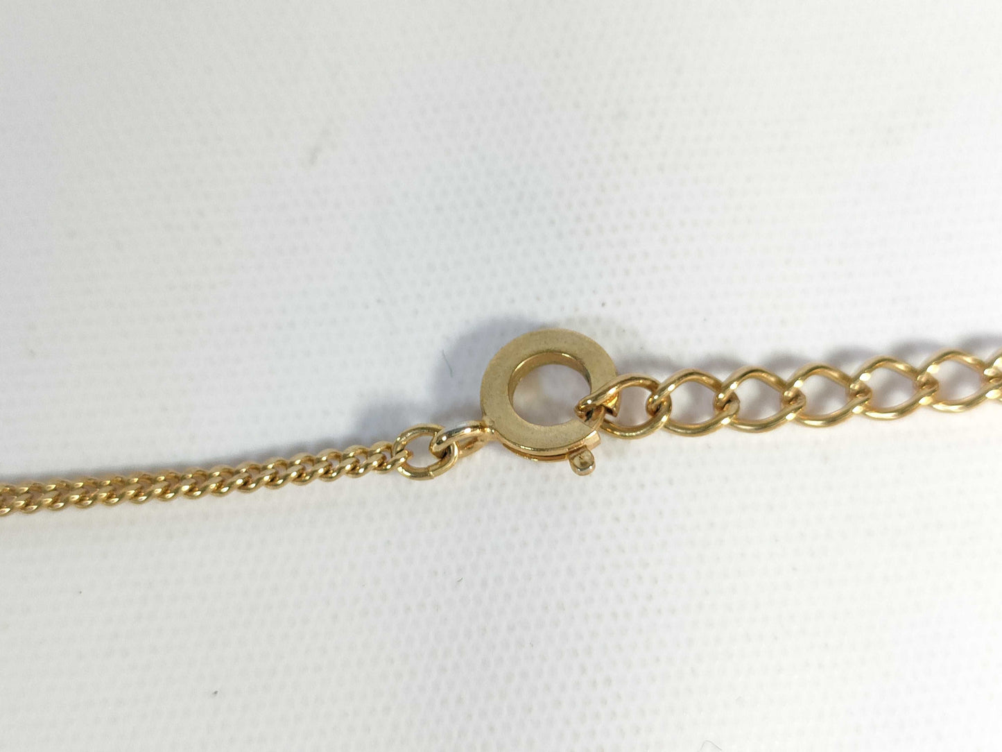 Dior Dior Dior Necklace Gold Logo Necklace