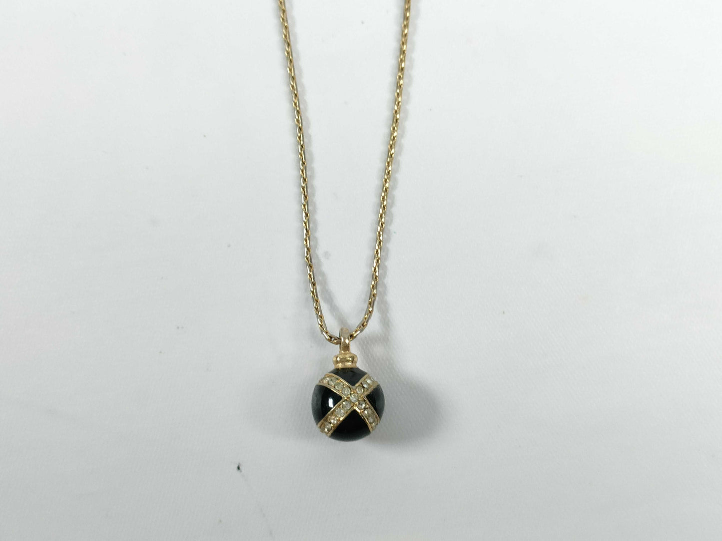 Dior Gold Stone Necklace