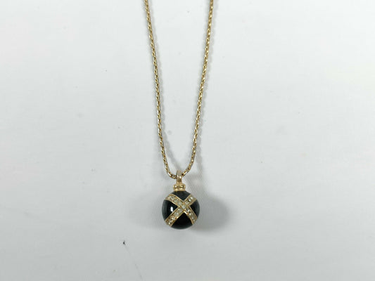 Dior Gold Stone Necklace