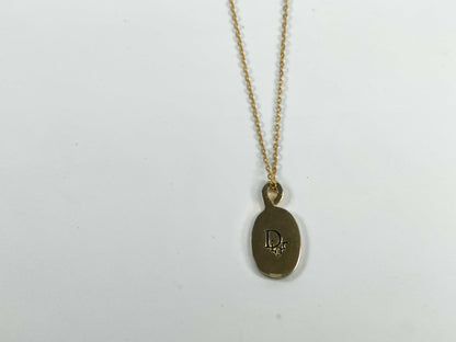 Dior Gold Logo Necklace
