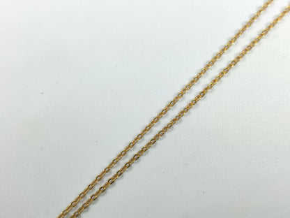Dior Gold Logo Necklace