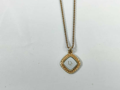 Dior Gold Logo Necklace