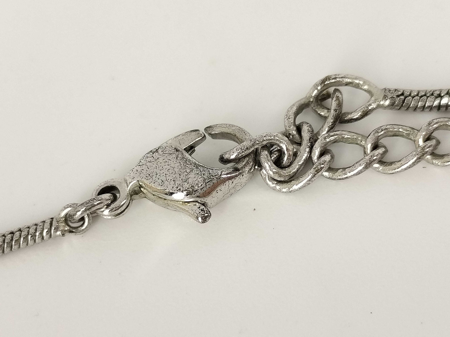 Dior Dior Silver Logo Necklace