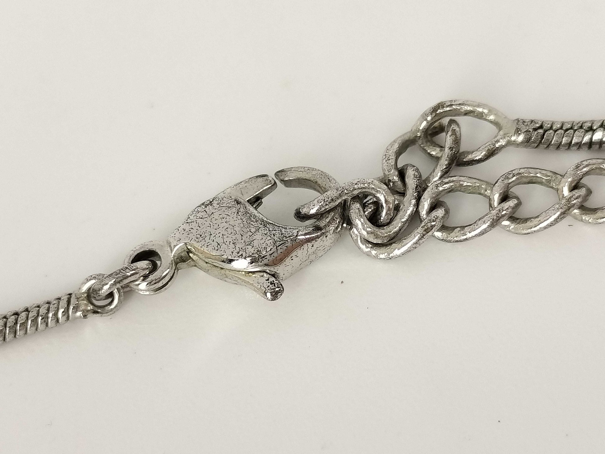 Dior Dior Silver Logo Necklace